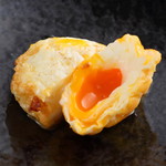 Soft-boiled fried egg