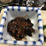美国観光ハウス - 甘海老と昆布の佃煮。