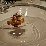 グランド ダイア - ずわい蟹、カリフラワーの凝った品