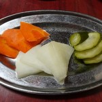 もつ焼き つみき - ぬか漬け280円(税抜)