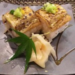 玄海鮨 - アナゴの棒鮨