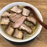 麺や 七彩 - 肉そば塩 大