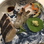 鰻はし本 - 伊達の岩魚と妙高ゆきえび