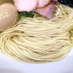 麺や 福はら - 特製芳醇鶏そば 塩（麺）