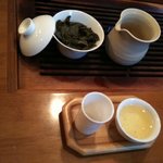 清品茶房茶通 - 試飲のお茶