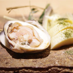 かまくら和久 - 焼き蛤・若竹蒸し