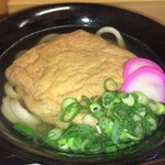 ふる里うどん  - 大きなきつねは舌に馴染む優しさ