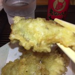 ふる里うどん  - 素材を台無しにしない揚げ方  牡蠣天はボリューム満点