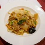 中国料理 豪華 - 五目あんかけ焼きそば