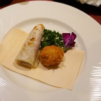 中国料理 豪華 - スモーク合鴨の北京ダックスタイル