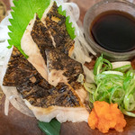 サカナとおでん 魚たも - 日向灘うつぼタタキ（1,200円）