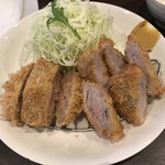 熟成豚 かわむら - 参考 ミンチカツとヒレカツ定食