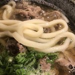 うどんの店麺や那珂川 - 柔らかな麺です