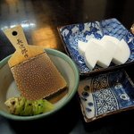 小樽・蕎麦屋・籔半 - 藪半 「板わさ」