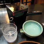 小樽・蕎麦屋・籔半 - 藪半 「焼酎（蕎麦湯割り）」