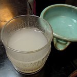 小樽・蕎麦屋・籔半 - 藪半 「焼酎（蕎麦湯割り）」