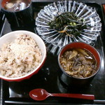 もみじ膳 セルフコーナーに