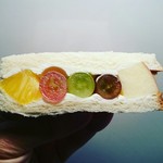 セントル ザ・ベーカリー - 自家製フルーツミックスサンド❤リンゴバージョン(^o^)/