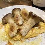 ナガタ店 - エリンギのチーズオムレツ