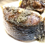 ナガタ店 - ハチビキ（赤鯖）のソテー、タプナードソース掛け