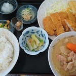 柳ばし - ミックスフライ定食