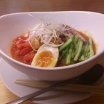 空と大地のトマト麺 Vegie  - 【2012年01月】トマト冷麺＠780円。