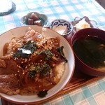 ばぁばのごはん - 飛騨牛カルビ丼！