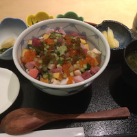 銀座 鮨正 - バラちらし 1,500円（税込）