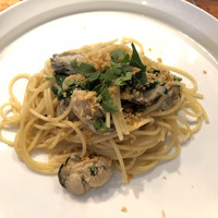 Ristorante Martello - ルッコラと牡蠣のパスタ。シンプルだけど味わい深い