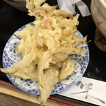 めん専門店 味良 - 玉ねぎの天ぷら 二個で100円！