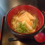 手打白門うどん 家康 - きつねうどん