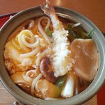 レストラン桜 - 麺を引っ張り出し