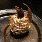 星のや東京ダイニング - 実：ほうじ茶と栗