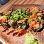 3丁目のクラゲ - ネギトロの磯辺揚げ♪