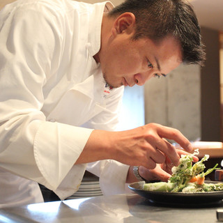 An authentic Japanese-style meal run by the GAMIN Group's owner and chef, Takemasa Kinoshita