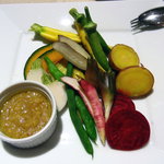 トラットリア イル シレーネ - 夏野菜のバーニャカウダ