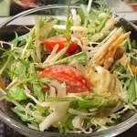 タイレストラン イム サイアム - イムサヤーム ＠ときわ台 ランチ パッタイに付くサラダ