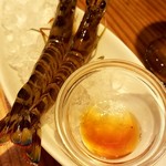 活海老バル orb - 付きだしの海老