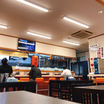 たかはし中華そば店 - 店内（カウンター席）