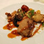 和牛肉のニンニク辛子