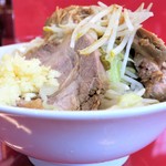 ラーメン二郎 - ラーメン小＋ニンニク