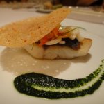 ル・シズィエム・サンス・ドゥ・オエノン レストラン - ヒラスズキ①