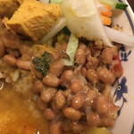 カレーの店 アッチャ - 納豆