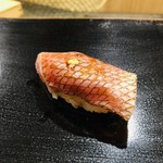 日本橋蛎殻町 すぎた - 金目鯛握り