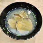 日本橋蛎殻町 すぎた - 浅利のお椀2