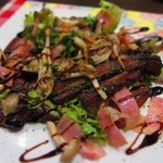 ビストロ アオキ - アナゴの温製サラダ