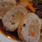 ビストロ アオキ - ササミと鶏ひき肉の組み合わせ