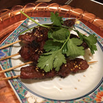 福満苑 鼓楼 - 羊肉の串焼き