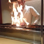 銀座 しのはら - 炎の料理人？