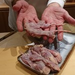 銀座 しのはら - うずら